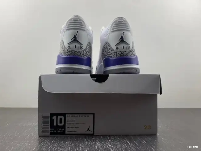 Rep MAX Bryant Jordan 869802-907 Retro 3 Kobe PE 0612